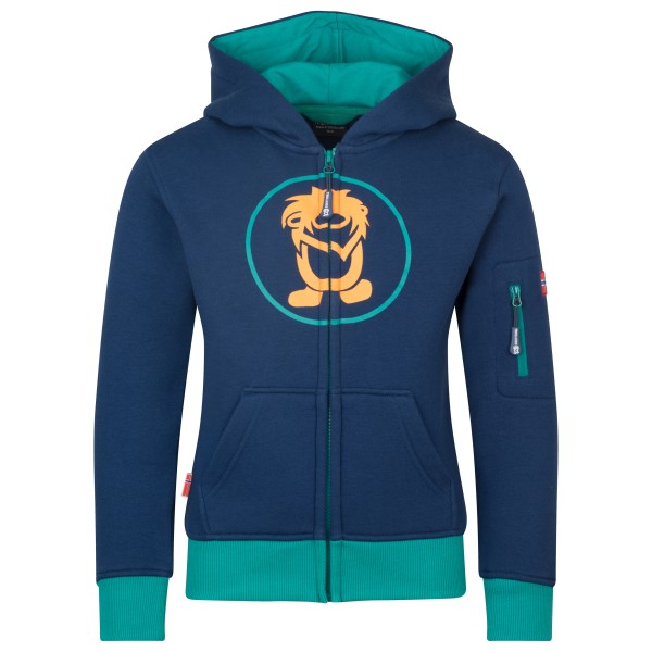 Trollkids - Kids Sortland Jacket - Hoodie Gr 110 blau von Trollkids