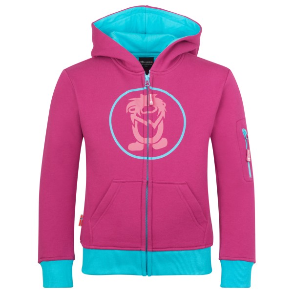 Trollkids - Kids Sortland Jacket - Hoodie Gr 116 rosa von Trollkids