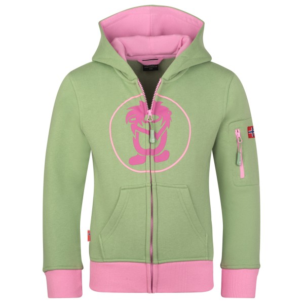 Trollkids - Kids Sortland Jacket - Hoodie Gr 164 grün von Trollkids