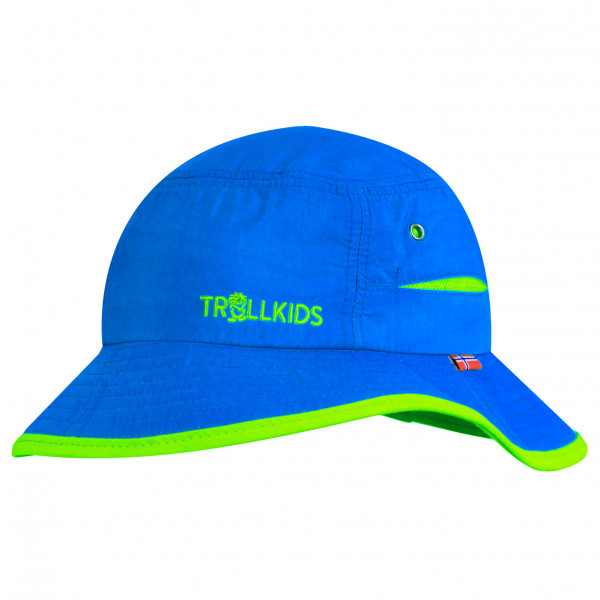 Trollkids - Kids Trollfjord Hat - Hut Gr 48-52 cm - 2-5 Years;52-56 cm - 6-12 Years blau von Trollkids