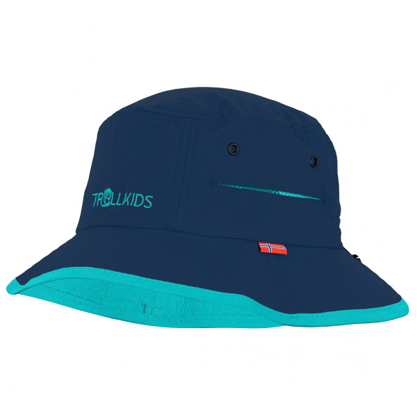 Trollkids - Kids Trollfjord Hat - Hut Gr 48-52 cm - 2-5 Years blau von Trollkids