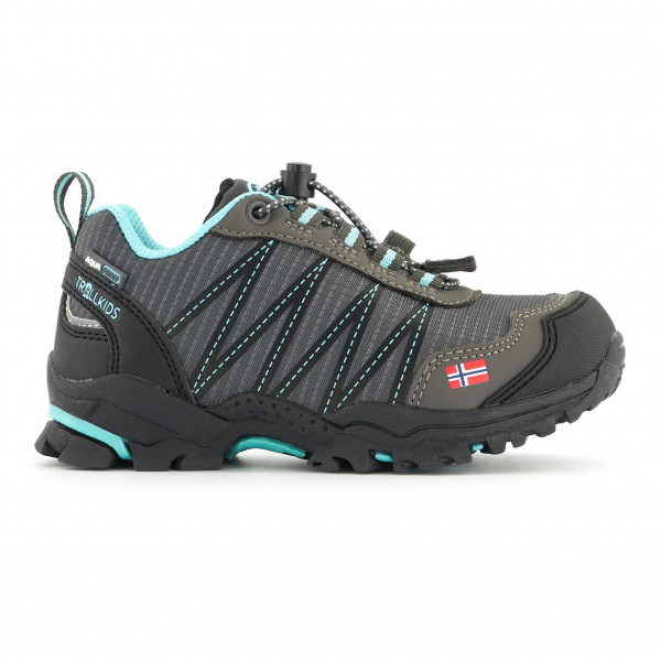 Trollkids - Kids Trolltunga Hiker Low - Multisportschuhe Gr 28 grau von Trollkids