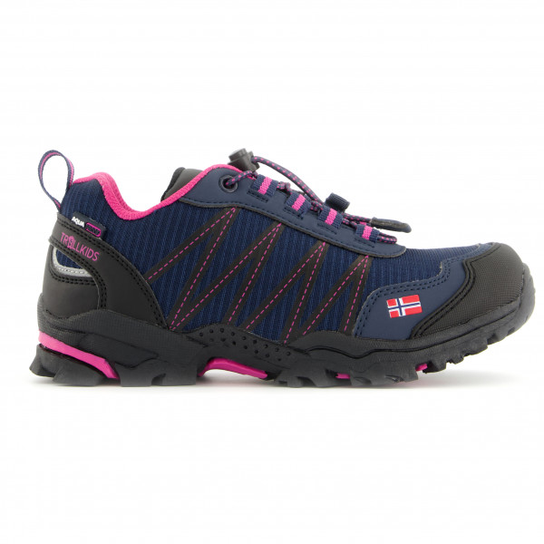 Trollkids - Kids Trolltunga Hiker Low - Multisportschuhe Gr 30 blau von Trollkids