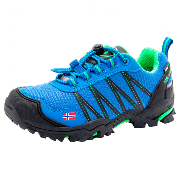 Trollkids - Kids Trolltunga Hiker Low - Multisportschuhe Gr 30 blau von Trollkids