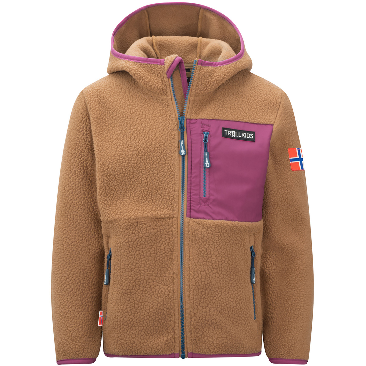 Trollkids Kinder Aurlandsfjord Jacke von Trollkids