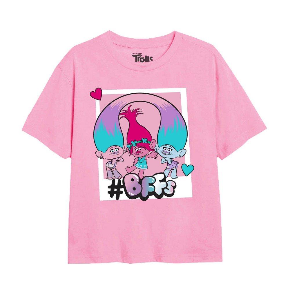 Bff Polaroid Tshirt Mädchen Hellrosa 140 von Trolls