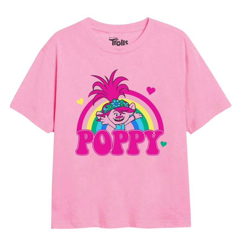 Tshirt Mädchen Hellrosa 128 von Trolls