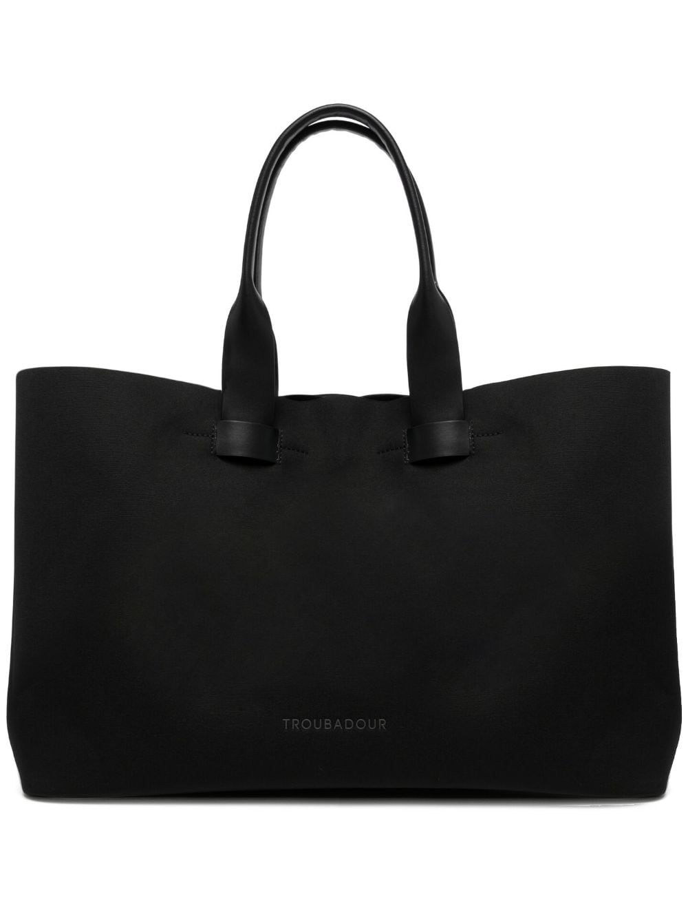 Troubadour Featherweight logo tote bag - Black von Troubadour