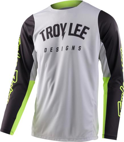 Troy Lee Designs GP PRO Jersey Boltz - grau-fluogelb (Grösse: M) von Troy Lee Designs