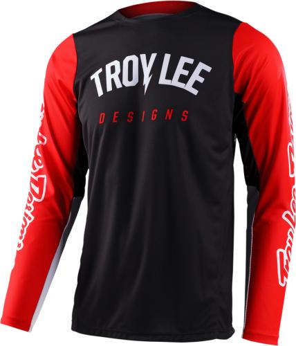 Troy Lee Designs GP PRO Jersey Boltz - schwarz-rot (Grösse: XL) von Troy Lee Designs