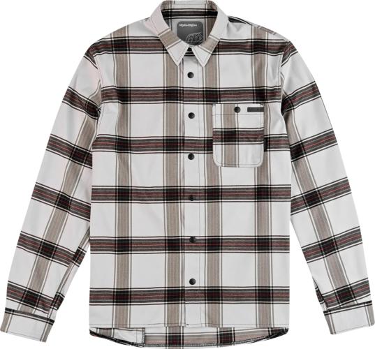 Troy Lee Designs Grind Flannel - YD Piaid beige (Grösse: L) von Troy Lee Designs