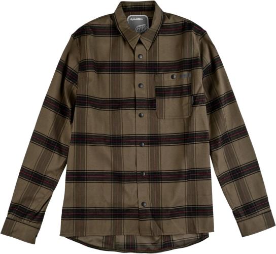 Troy Lee Designs Grind Flannel - YD Piaid grün (Grösse: 2XL) von Troy Lee Designs