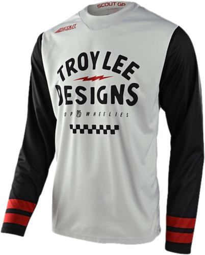 Troy Lee Designs SCOUT GP Jersey - Ride On grau (Grösse: S) von Troy Lee Designs