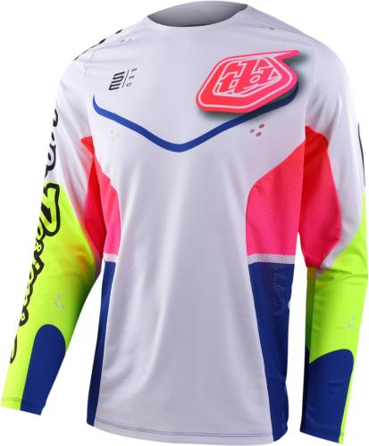 Troy Lee Designs SE PRO Jersey Radian - weiss-pink (Grösse: S) von Troy Lee Designs