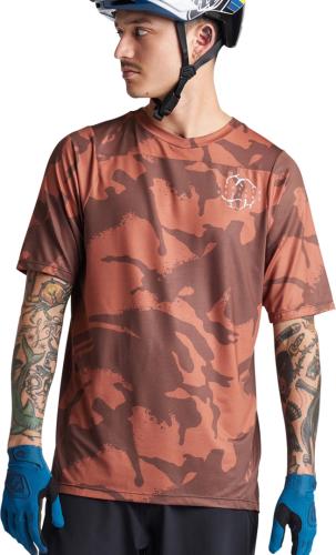 Troy Lee Designs Skyline SS Jersey Shadow - braun (Grösse: M) von Troy Lee Designs