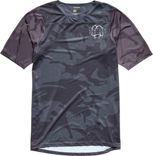 Troy Lee Designs Skyline SS Jersey Shadow - carbon (Grösse: M) von Troy Lee Designs