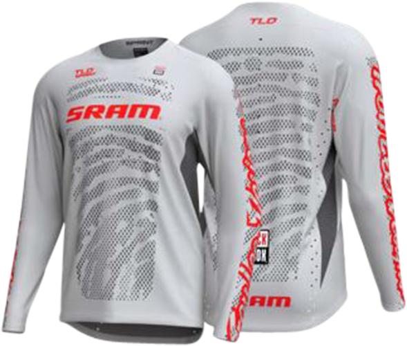 Troy Lee Designs Sprint Jersey - SRAM grau-rot (Grösse: M) von Troy Lee Designs