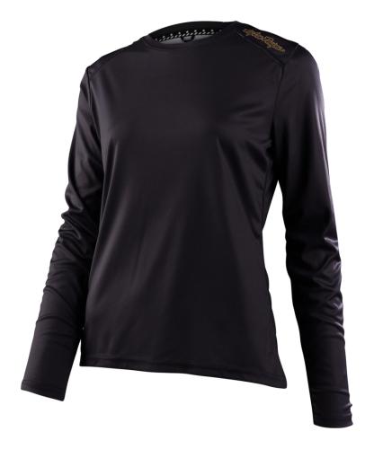 Troy Lee Designs Womens Lilium LS Jersey - schwarz (Grösse: L) von Troy Lee Designs