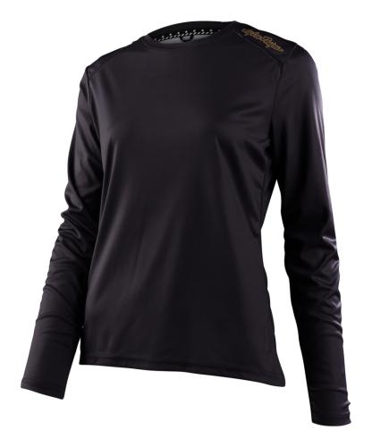 Troy Lee Designs Womens Lilium LS Jersey - schwarz (Grösse: S) von Troy Lee Designs