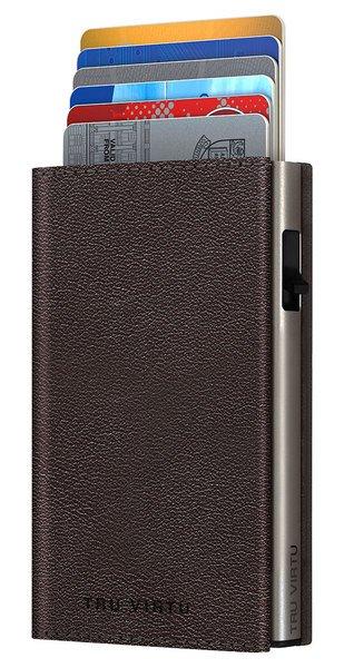 Wallet Click & Slide Sleek Nappa, Silber Herren  ONE SIZE von HOFLER