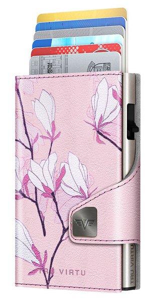 Wallet Click & Slide Cherry Blossom, Silber Herren  ONE SIZE von HOFLER