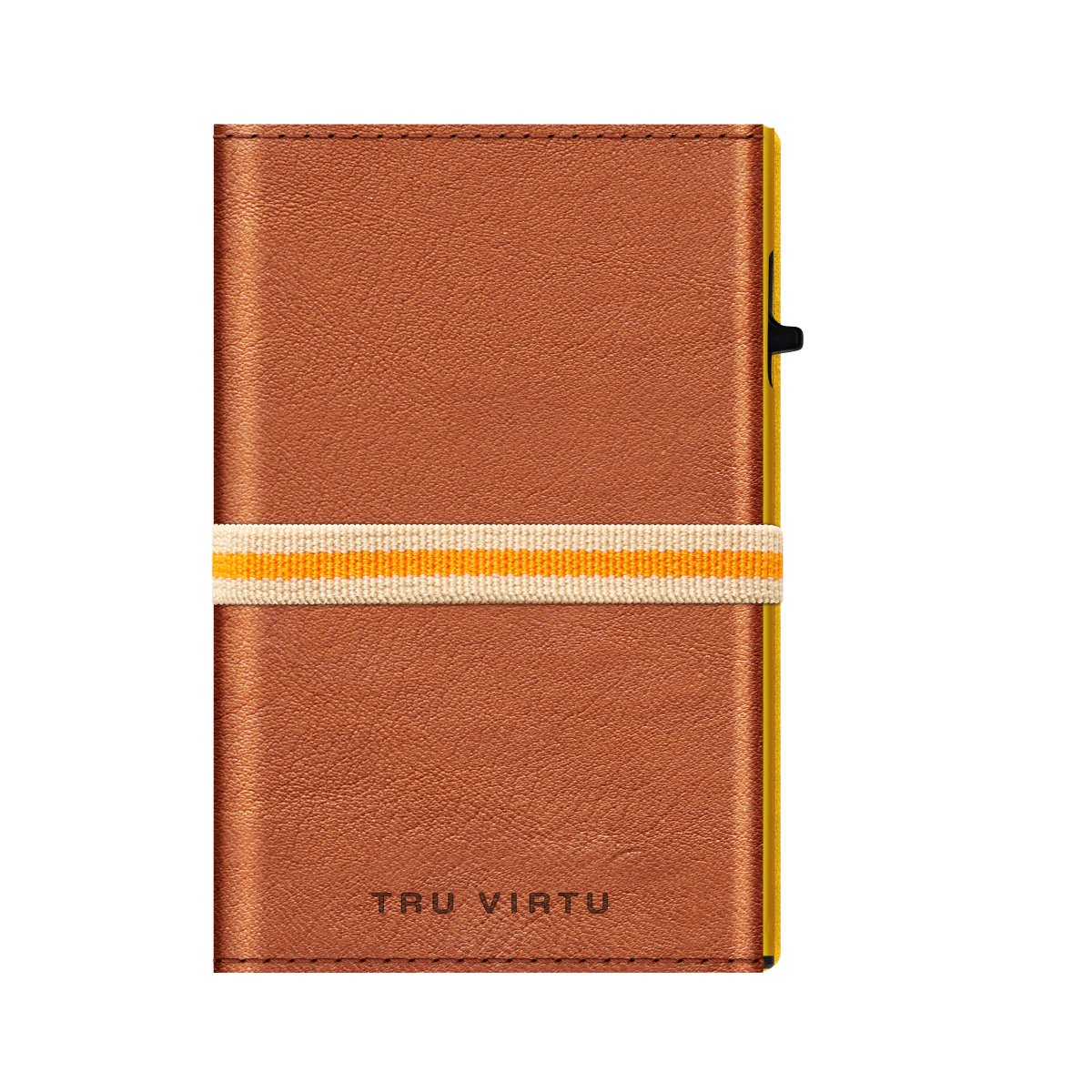 Wallet Click & Slide Strap Cross Caramba Brown Sahara/Gold von Tru Virtu