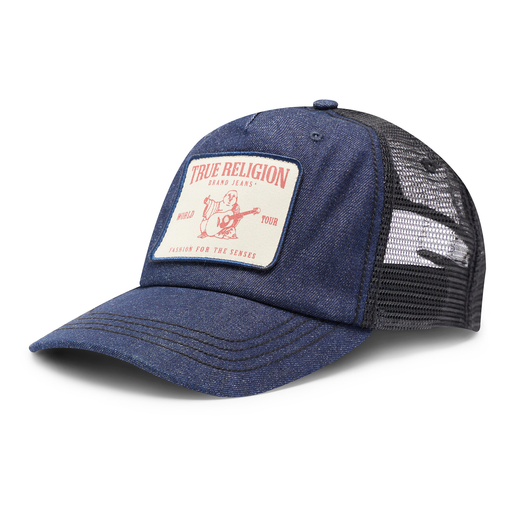 Cap True Religion Concert Patch TR23449 Dunkelblau Cap True Religion Concert Patch TR23449 Dunkelblau von True Religion