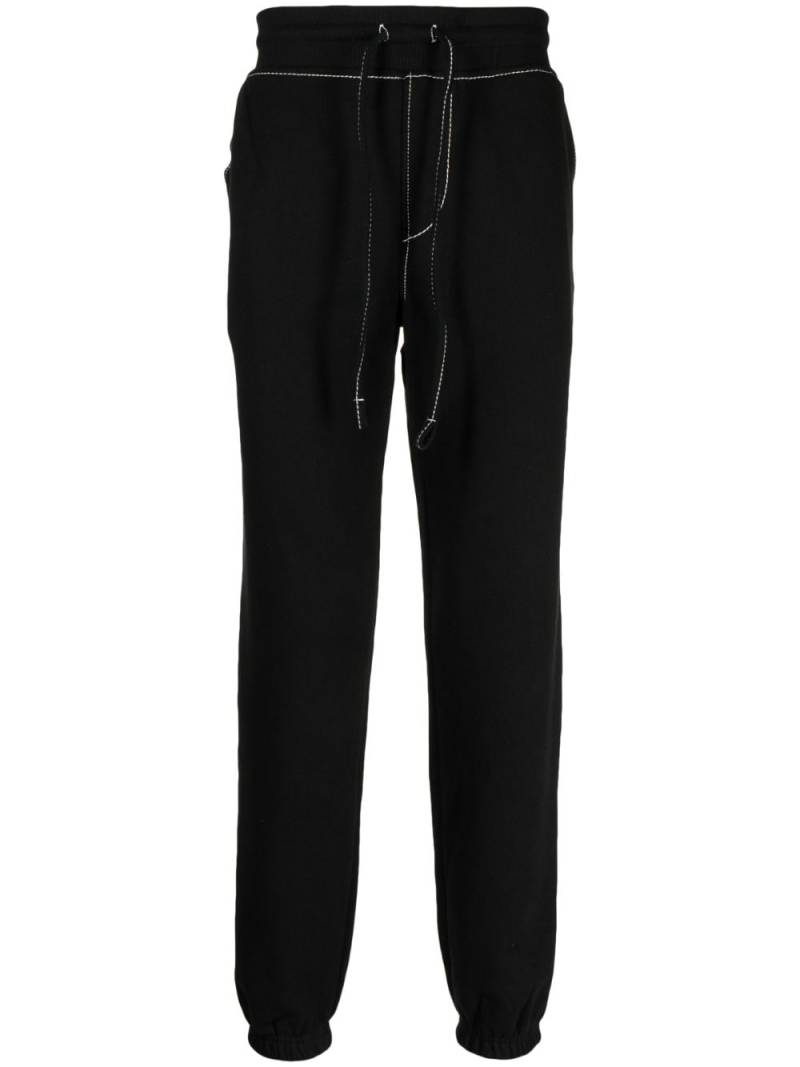 True Religion Big T contrast-stitch track pants - Black von True Religion