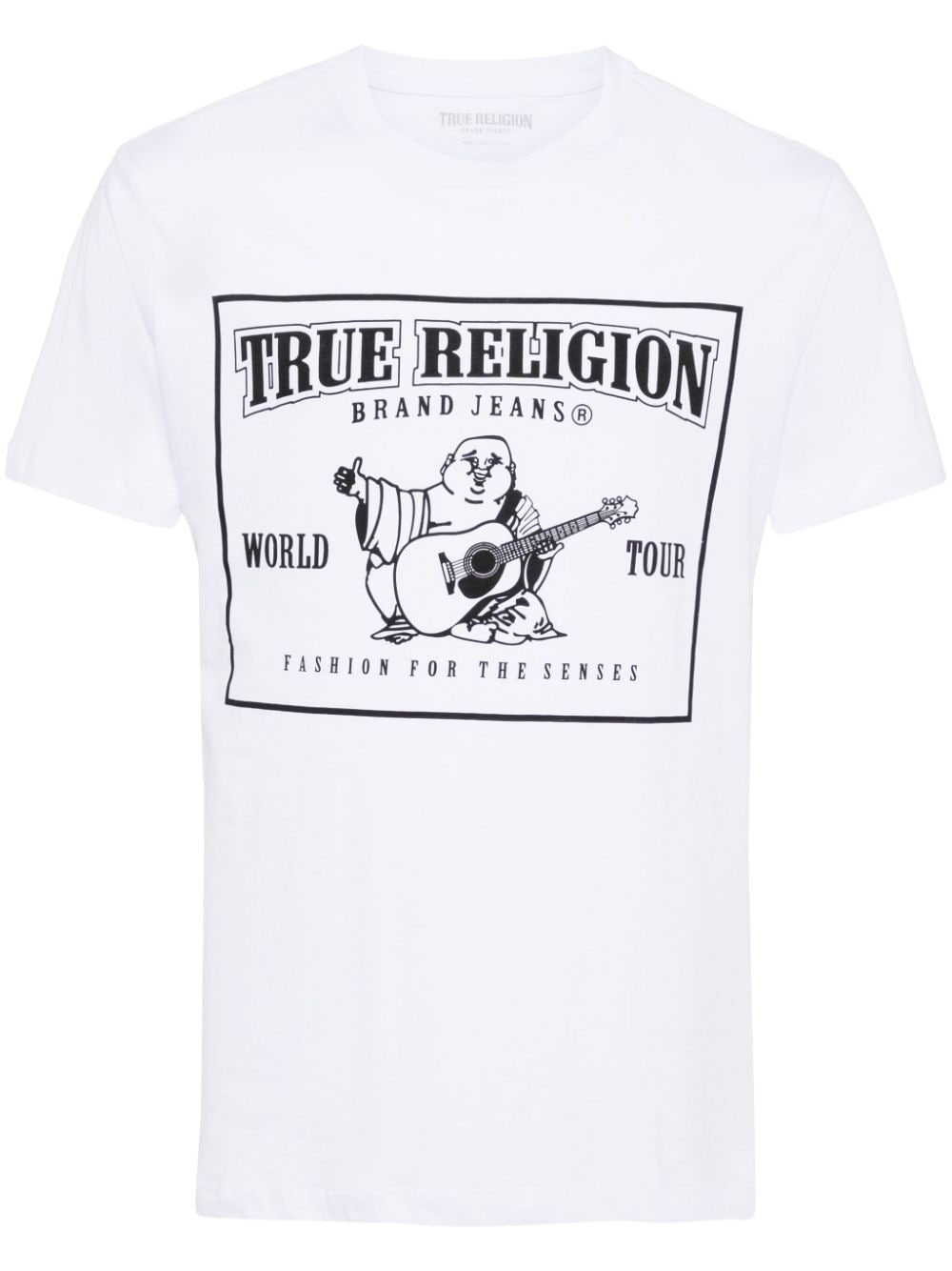 True Religion Buddha logo-print cotton T-shirt - White von True Religion