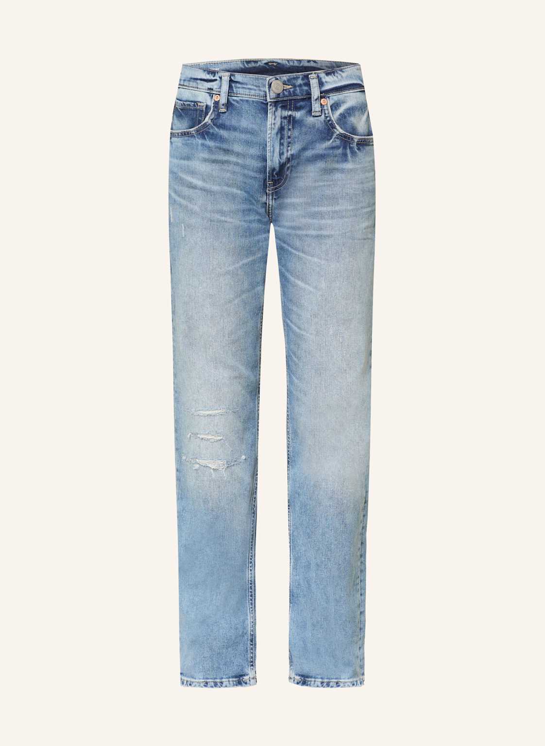 True Religion Destroyed Jeans Kate blau von True Religion