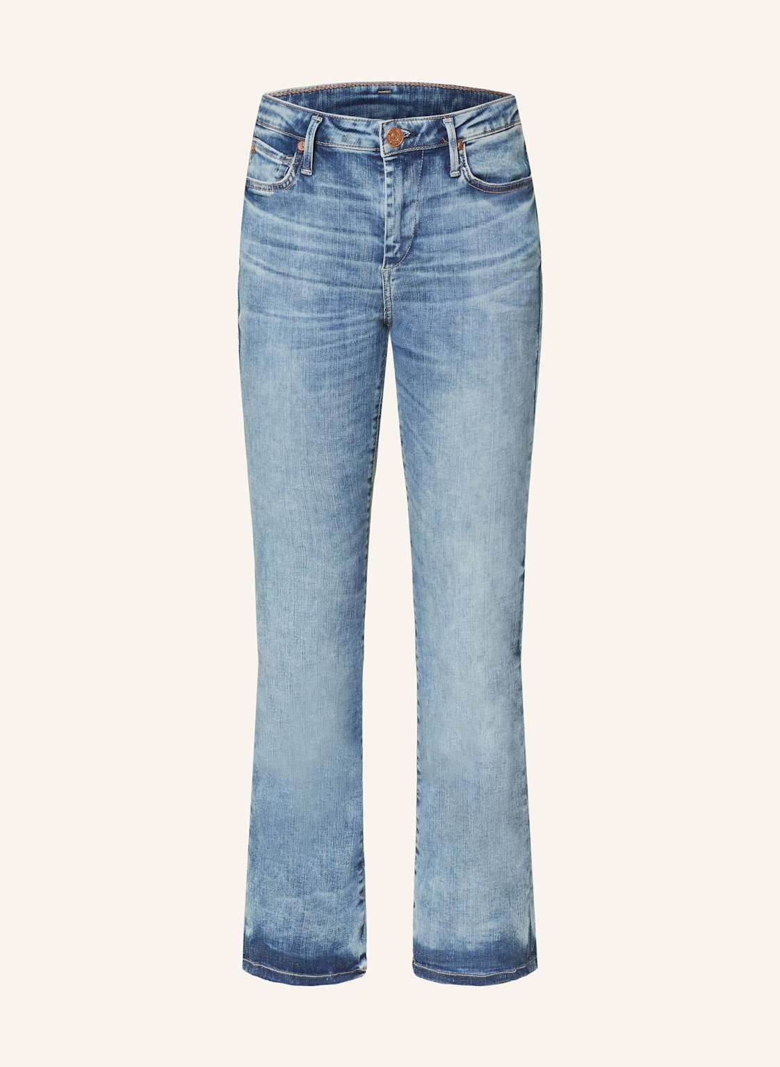 True Religion Flared Jeans Halle blau von True Religion