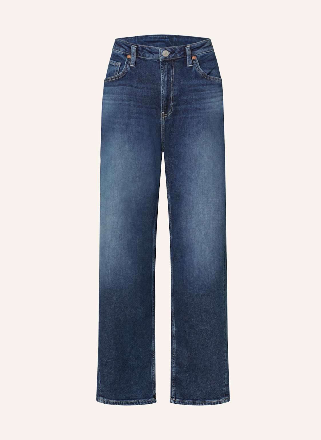 True Religion Flared Jeans Lin Palazzo blau von True Religion