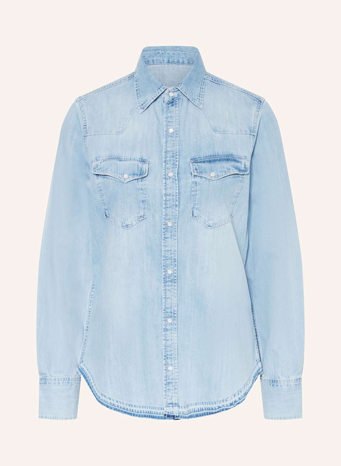 True Religion Jeansbluse blau True Religion Jeansbluse blau von True Religion