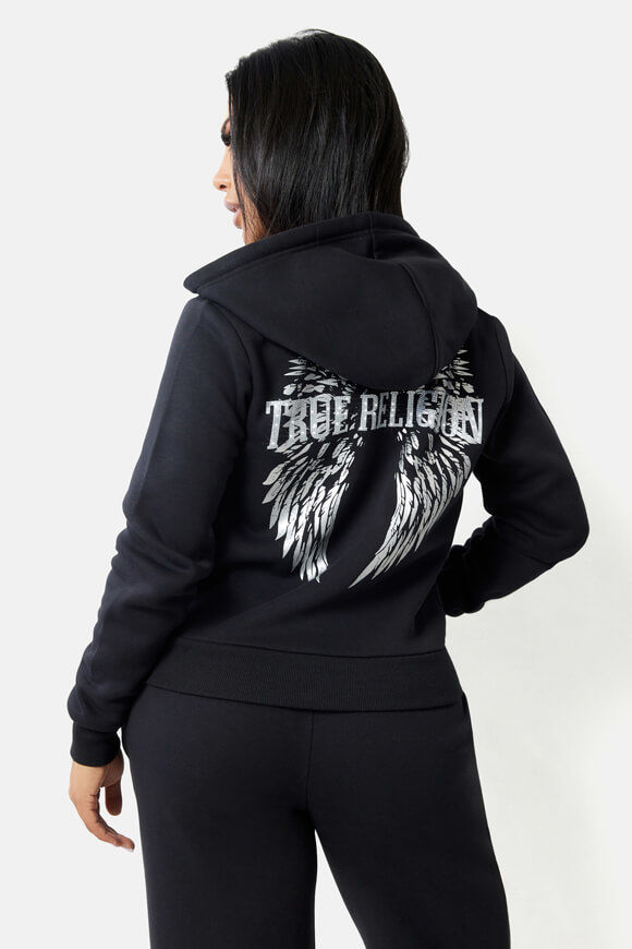 True Religion Kapuzensweatshirt | Jet Black | Damen | L True Religion Kapuzensweatshirt | Jet Black | Damen | L von True Religion