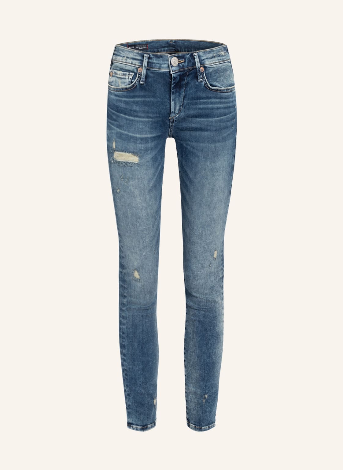 True Religion Skinny Jeans Halle blau von True Religion