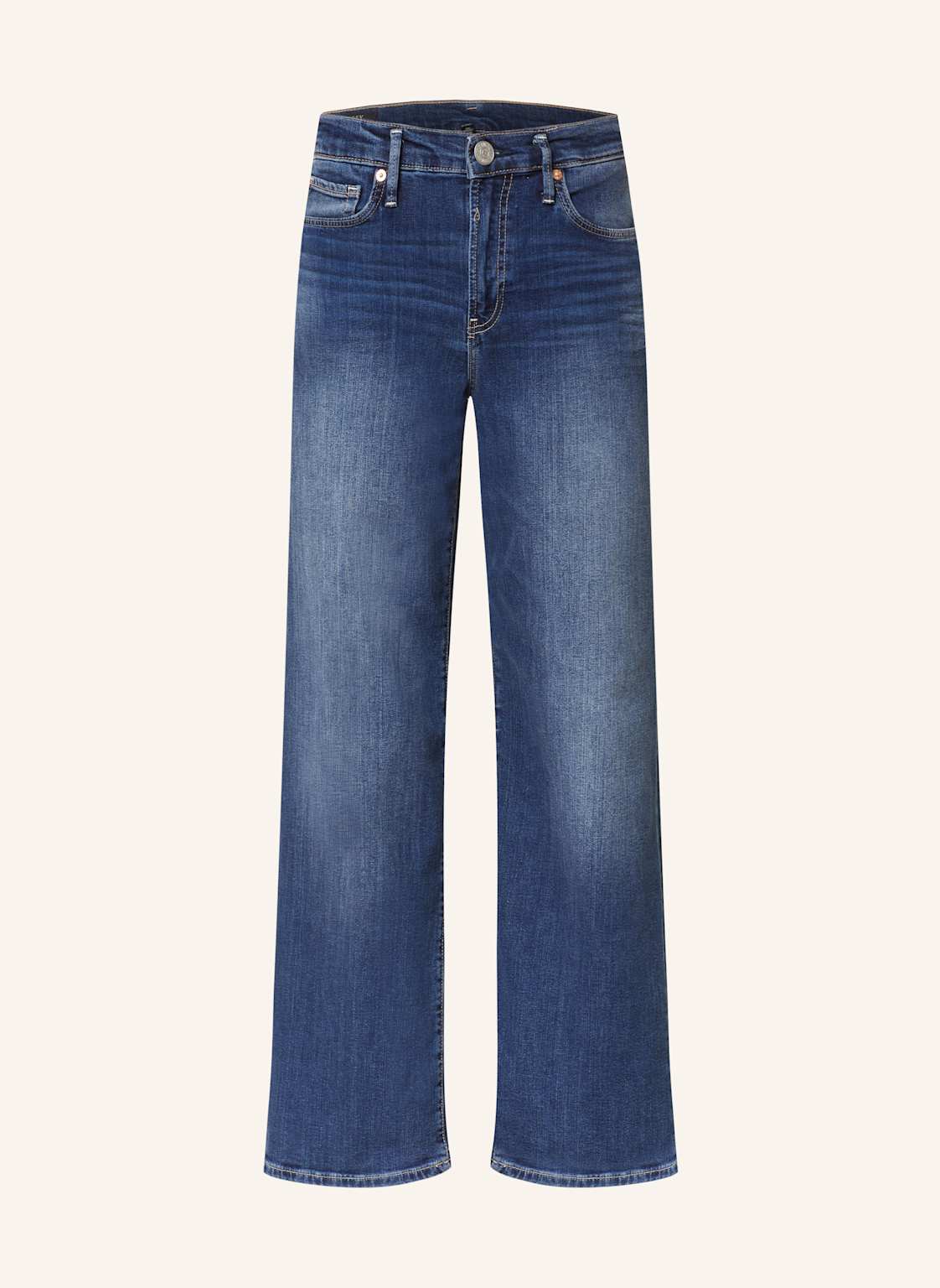 True Religion Straight Jeans Shirly blau von True Religion