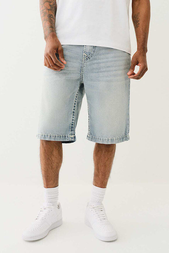 True Religion Vinny Jeansshorts | Light Wash Blue | Herren  | 29 von True Religion