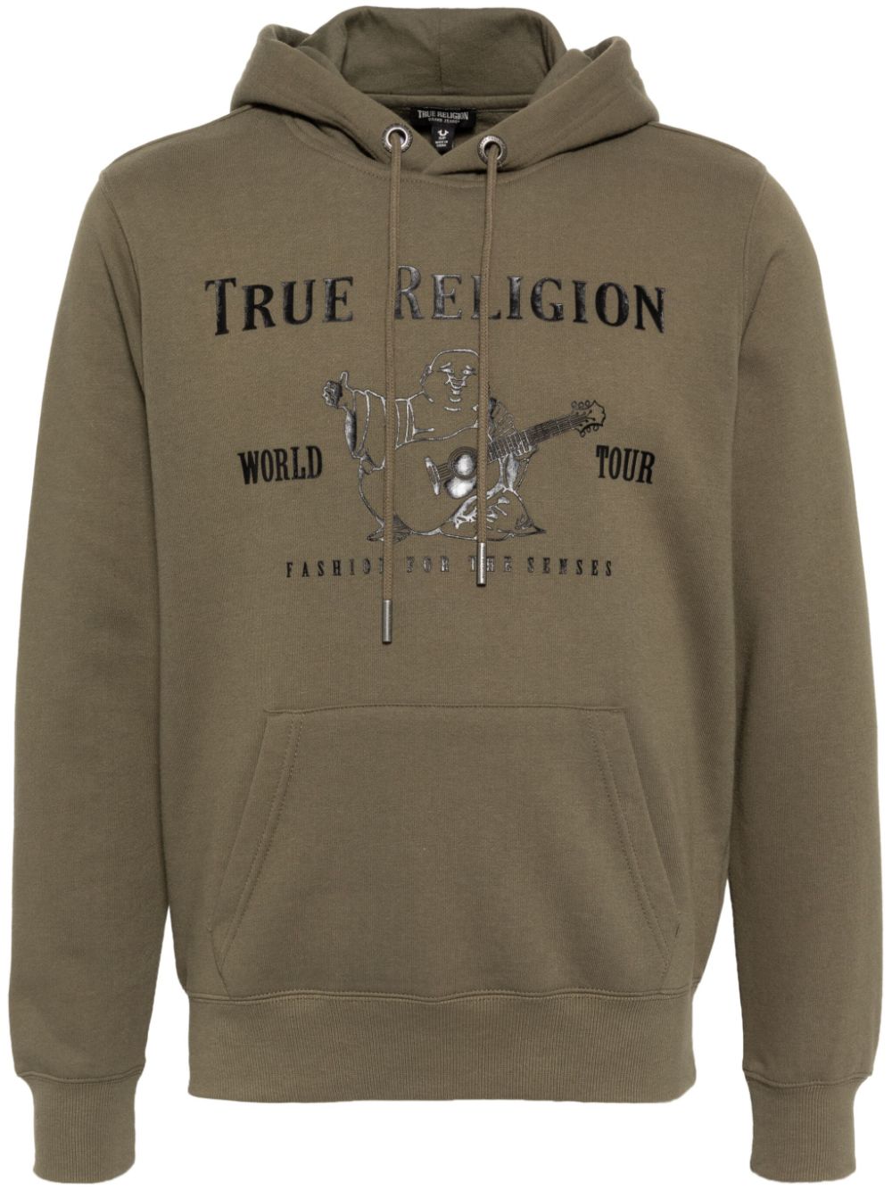 True Religion printed hoodie - Green von True Religion