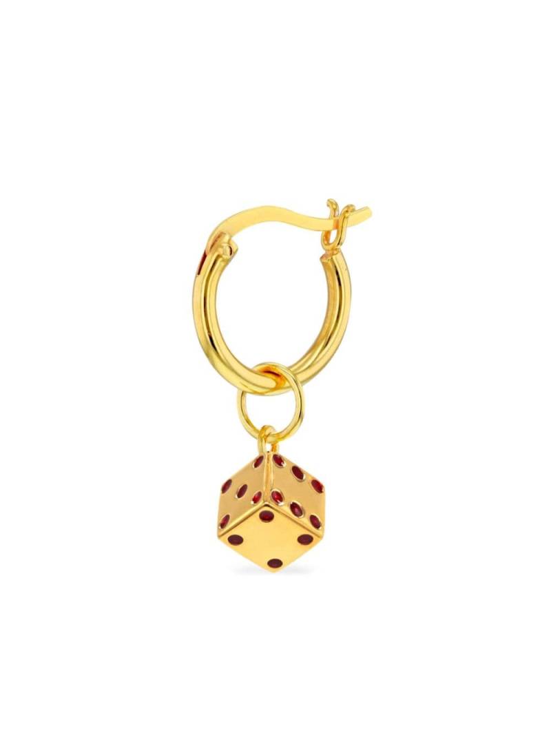 True Rocks Dice earring - Gold von True Rocks