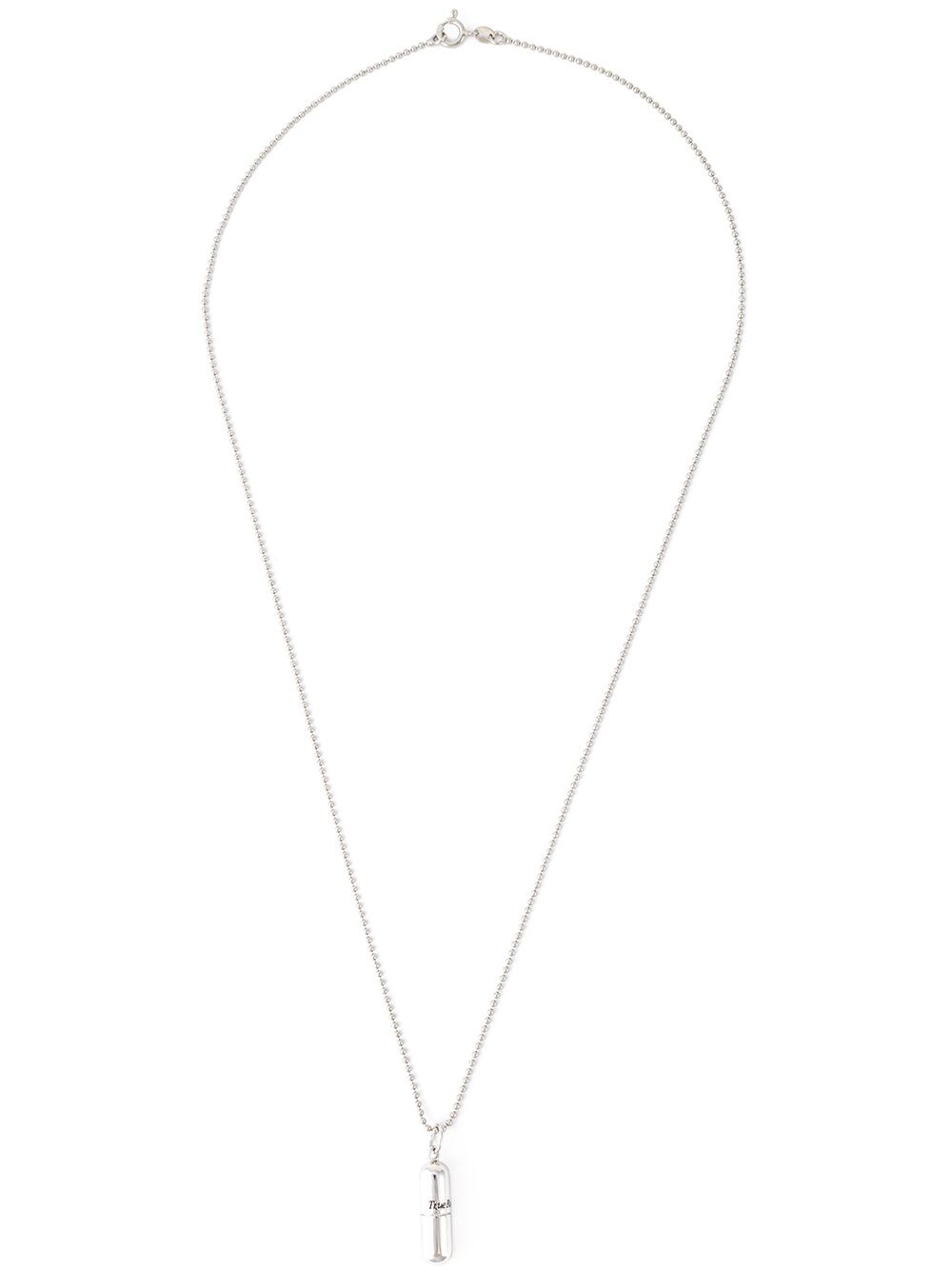 True Rocks 'Pill' necklace - Metallic von True Rocks