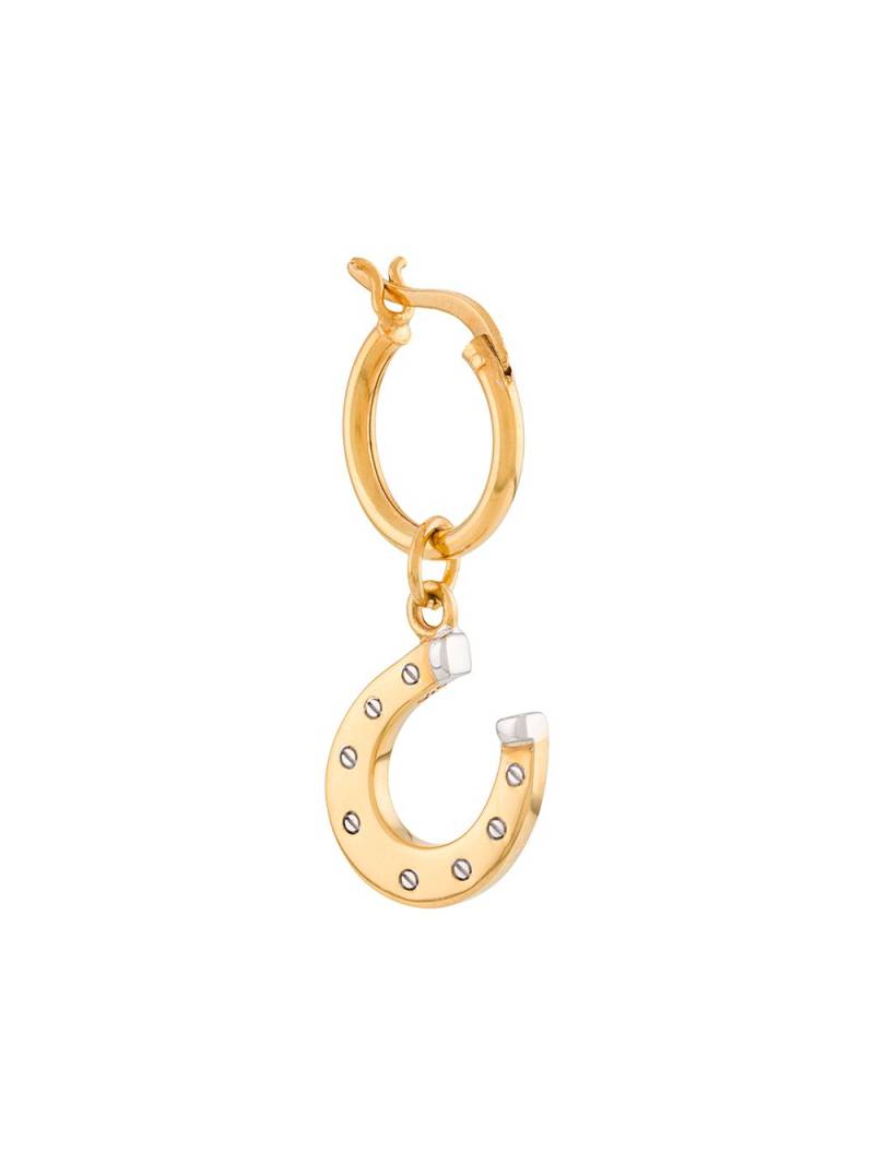 True Rocks horseshoe earring - Gold von True Rocks