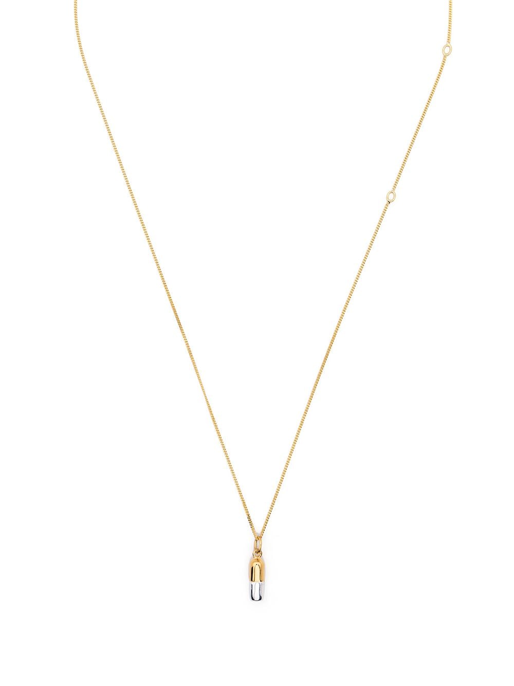 True Rocks pill pendant necklace - Gold von True Rocks