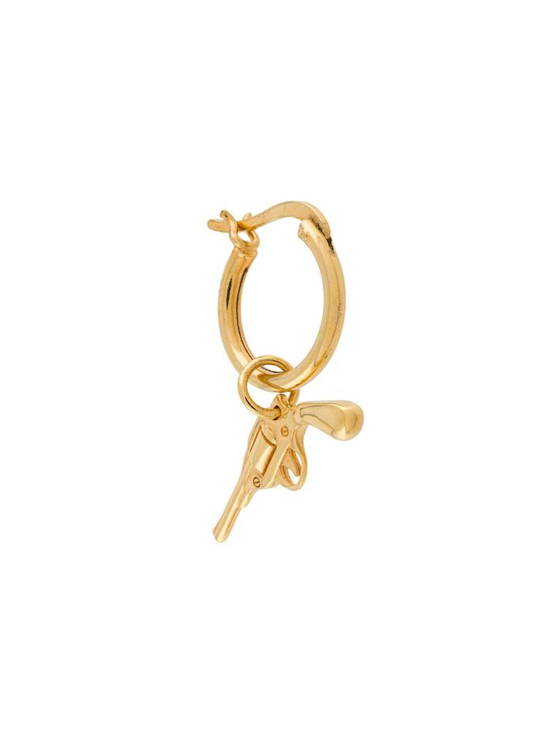 True Rocks pistol hoop earring - Gold von True Rocks