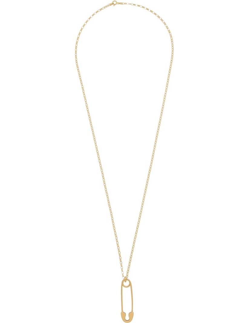 True Rocks safety pin necklace - Gold von True Rocks