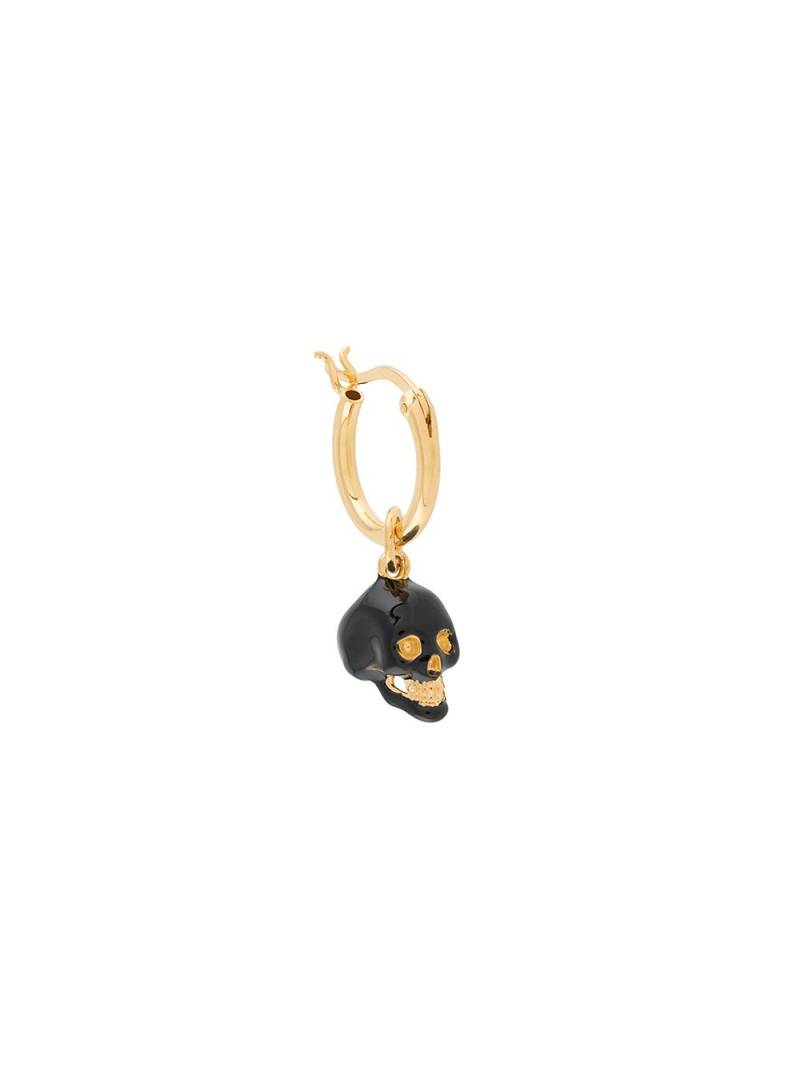 True Rocks skull hoop single earring - Gold von True Rocks