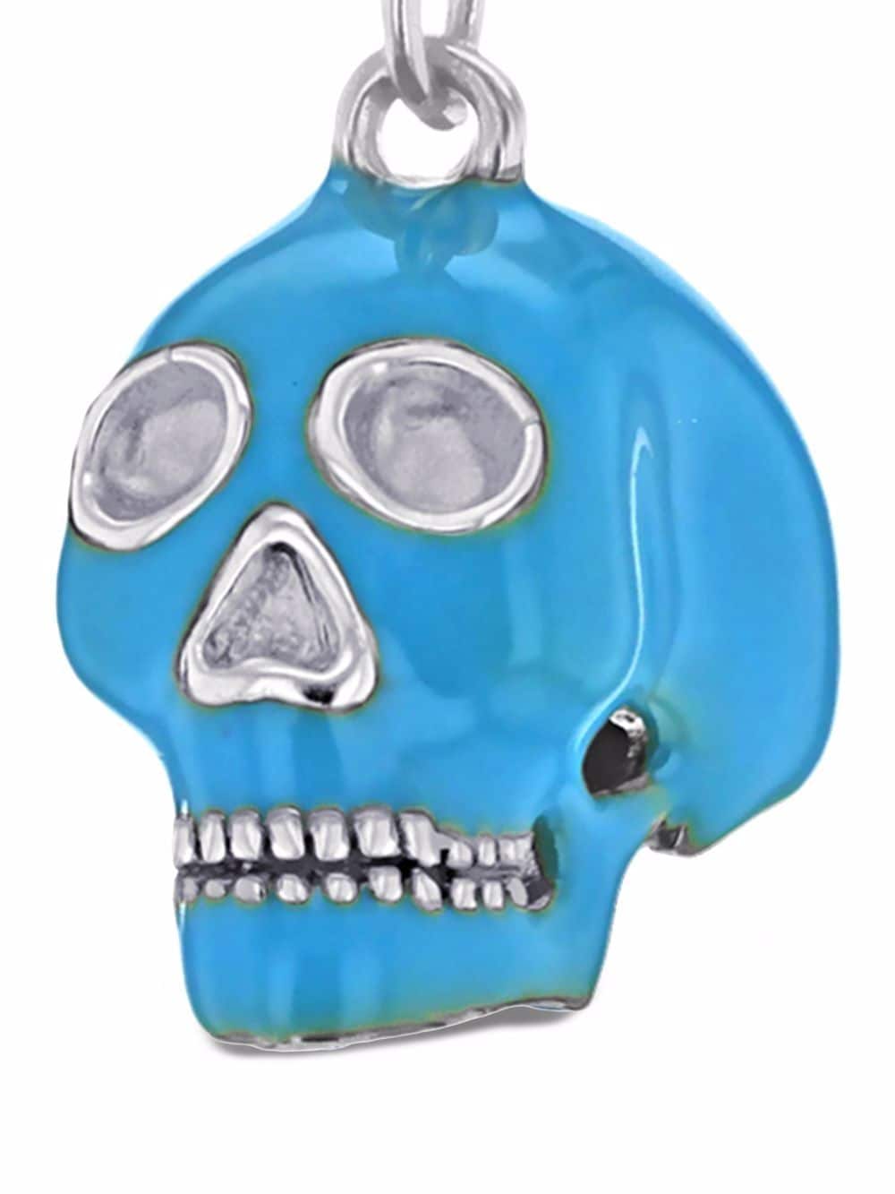 True Rocks skull pendant necklace - Blue von True Rocks