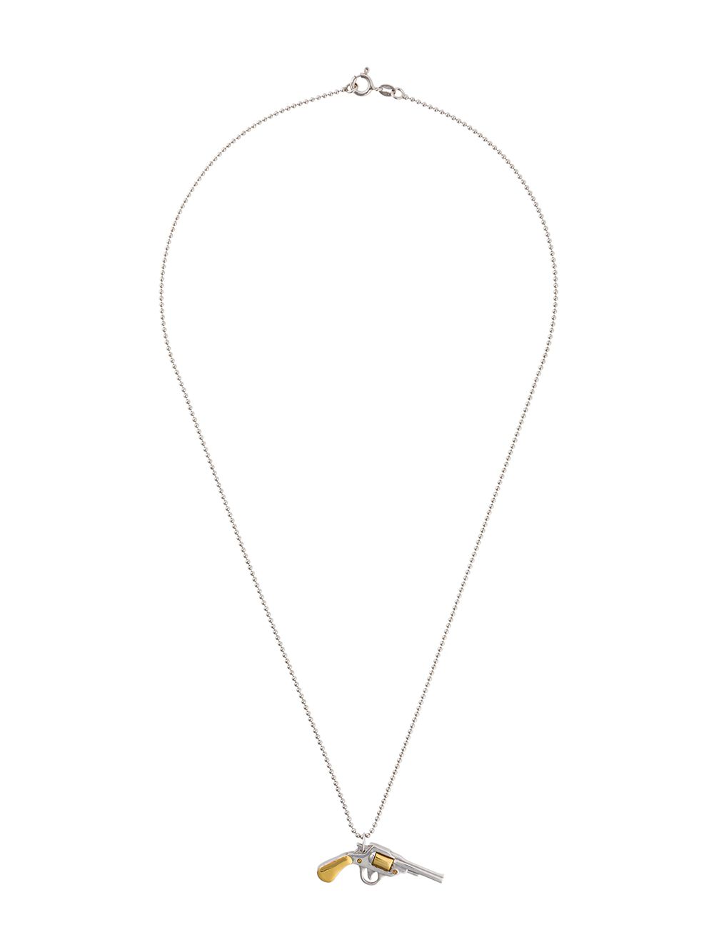 True Rocks two tone gun pendant necklace - Metallic von True Rocks