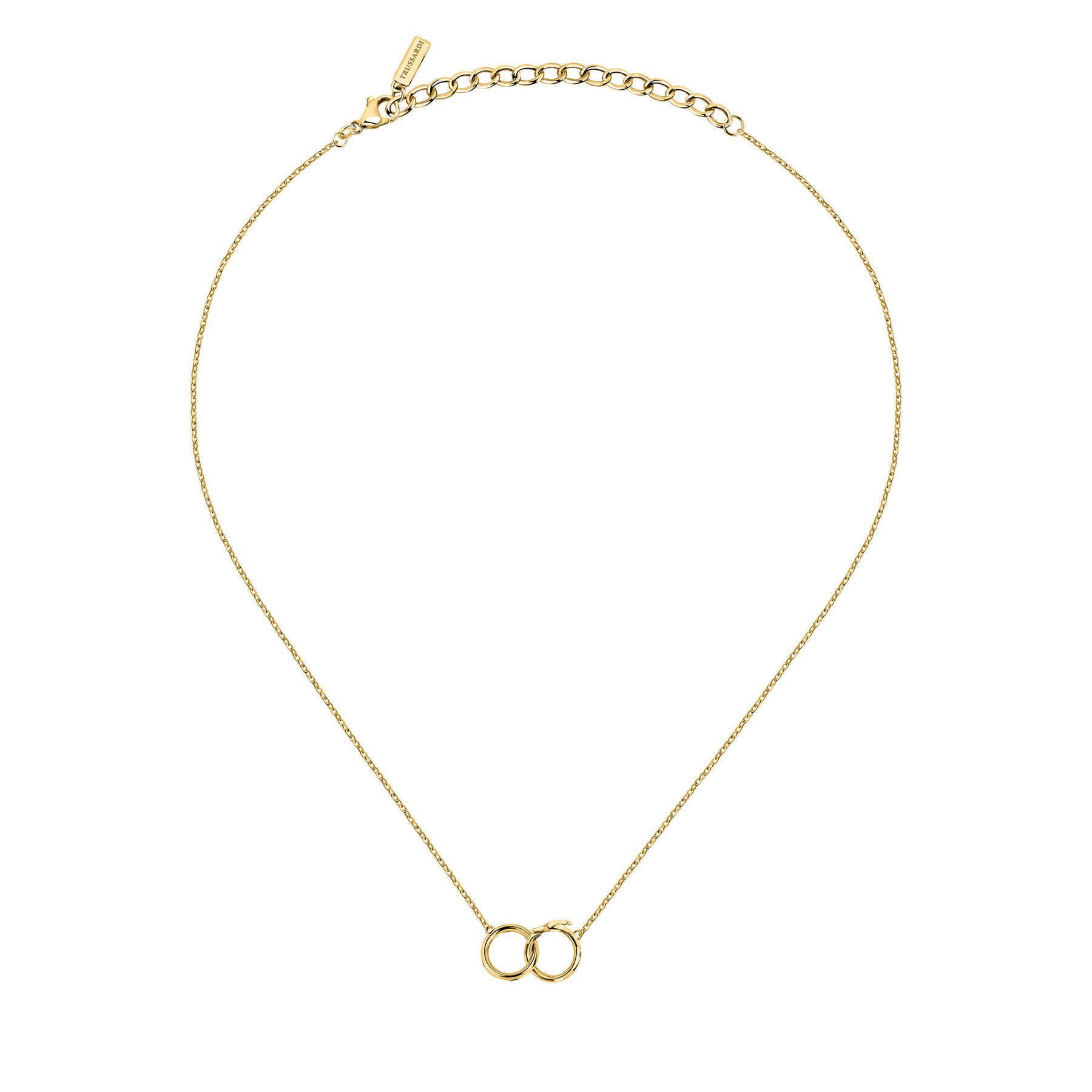 Halskette Trussardi TJAXB07 Goldfarben Halskette Trussardi TJAXB07 Goldfarben von Trussardi