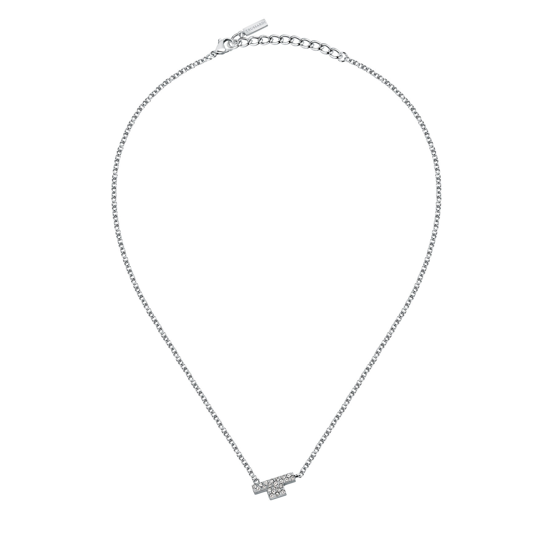Halskette Trussardi TJAXC11 Silberfarben Halskette Trussardi TJAXC11 Silberfarben von Trussardi