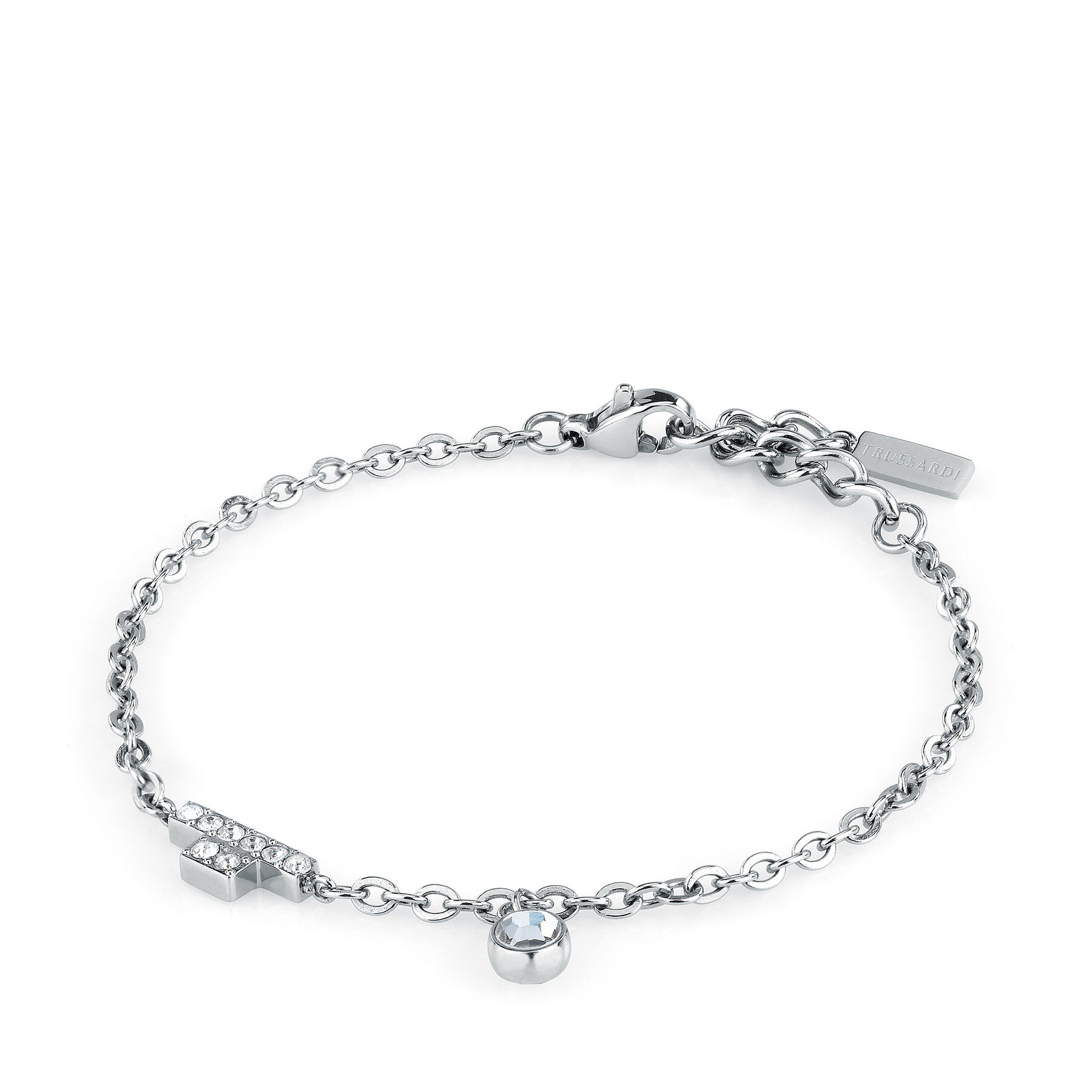 Halskette Trussardi TJAXC22 Silberfarben Halskette Trussardi TJAXC22 Silberfarben von Trussardi